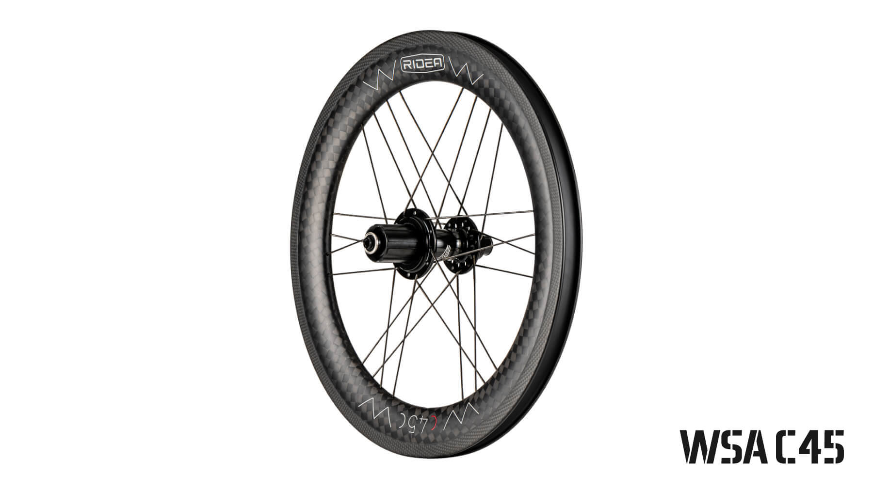 369 mm carbon wheels (Moulton)